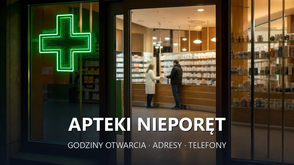 Apteki Nieporęt, powiat legionowski - adresy, telefony, godziny otwarcia
