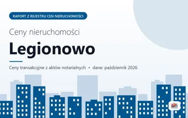 Ceny mieszkań w Legionowie — październik 2026