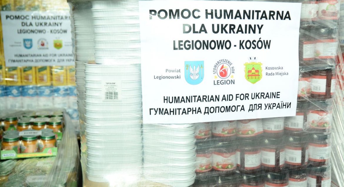 Powiat Legionowo: Z pomocą Ukrainie