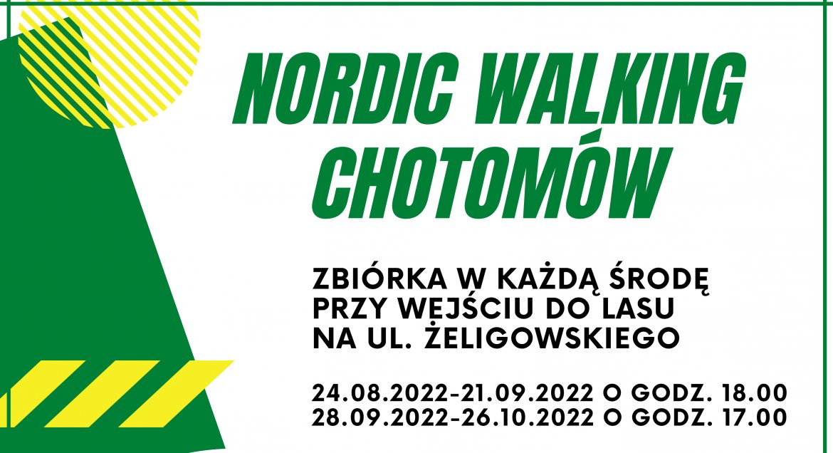 Bezpłatne zajęcia Nordic Walking