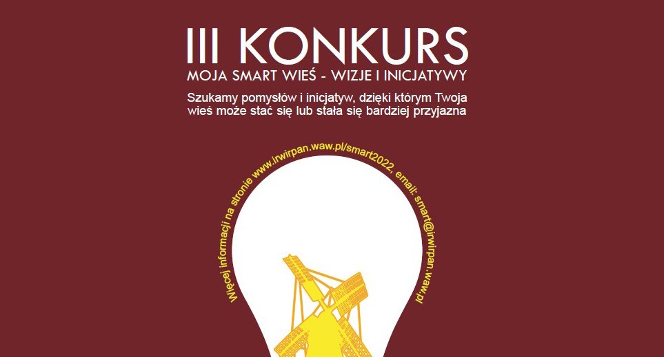 III Konkurs "Moja smart wieś - Wizje i Inicjatywy"