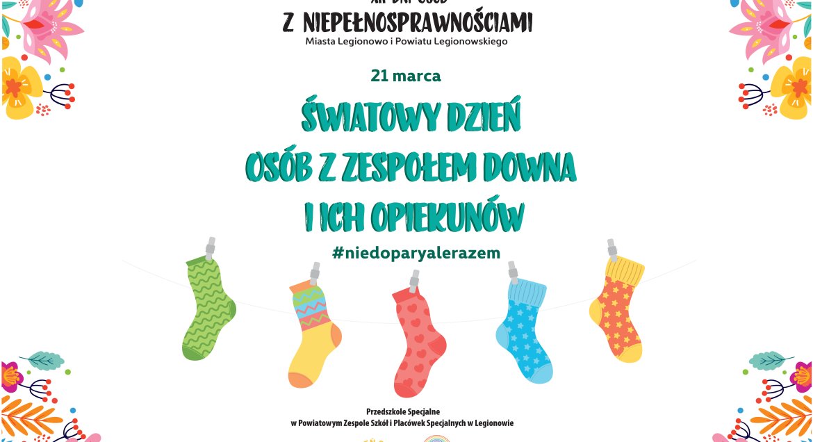 21 marca - Światowy Dzień Osób z Zespołem Downa