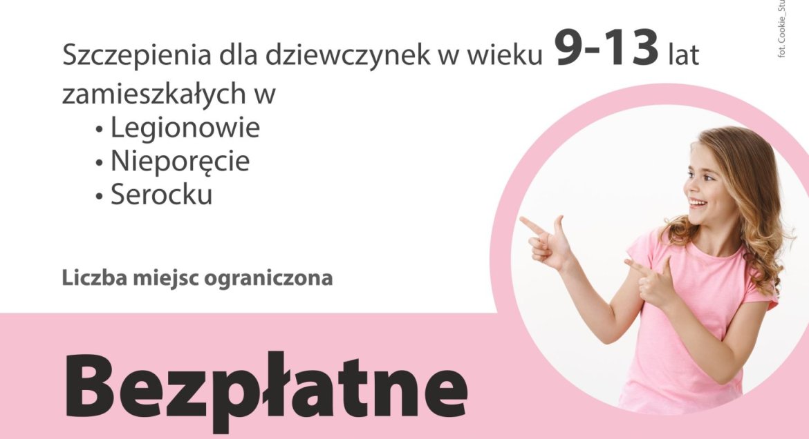 Powiat Legionowo: Zapisy na szczepienia przeciwko HPV