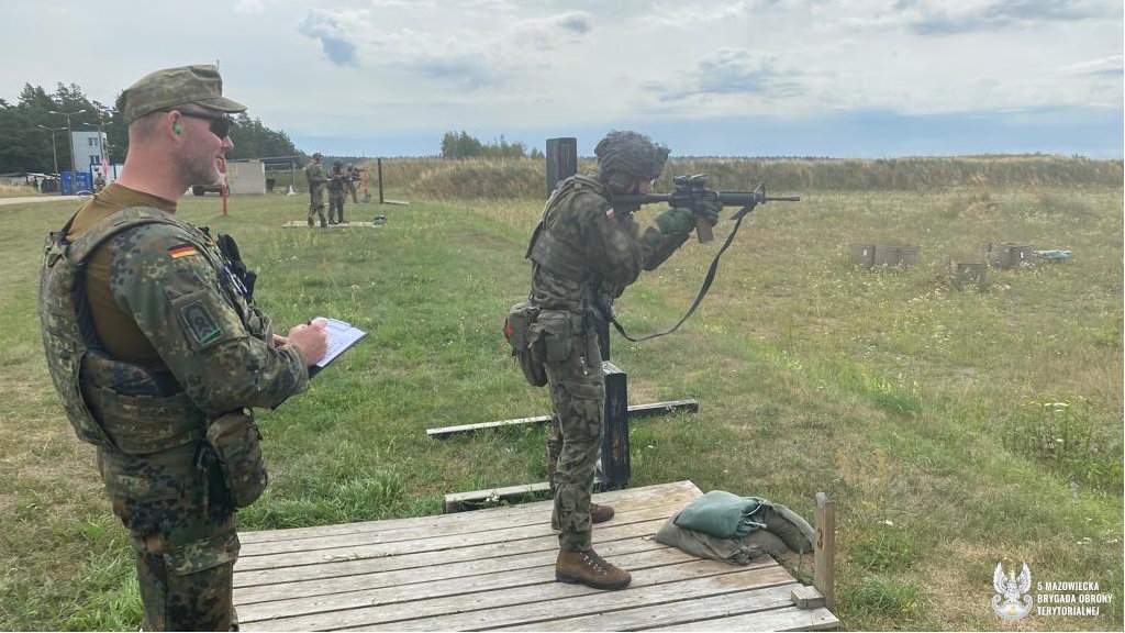 Powiat Legionowo: Terytorialsi zdobyli Odznaki Niemieckich Sił Zbrojnych