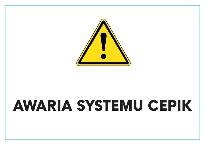 Awaria systemu CEPIK