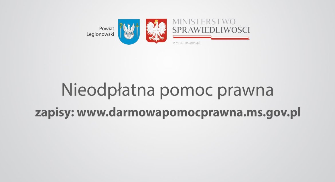 Nieodpłatna pomoc prawna - zapisy przez stronę