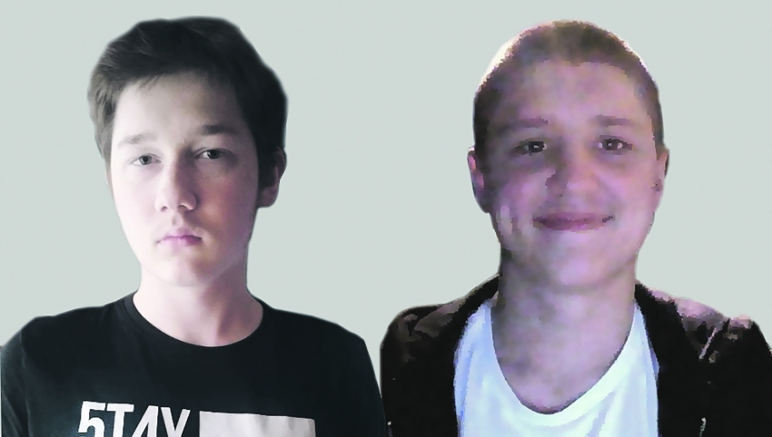 Na zdjęciu kolejno od lewej: Mateusz, Jakub.