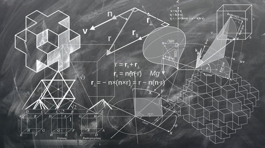 zdjęcie z figurami geometrycznymi i wzorami