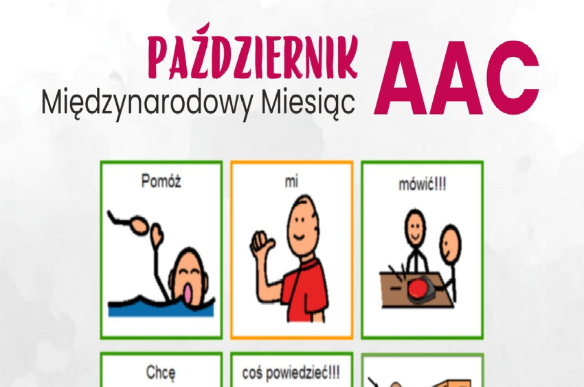 Plakat Międzynarodowy Miesiąc AAC