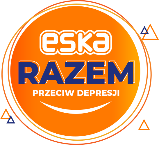 Logotyp: ESKA - Razem przeciw depresji
