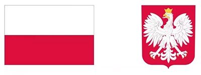 Flaga i herb Polski