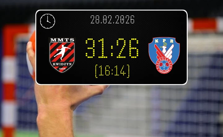 [PIŁKA RĘCZNA] ORLEN Superliga – Energa Bank PBS MMTS Kwidzyn – Zepter KPR Legionowo 31:26, kolejka 21