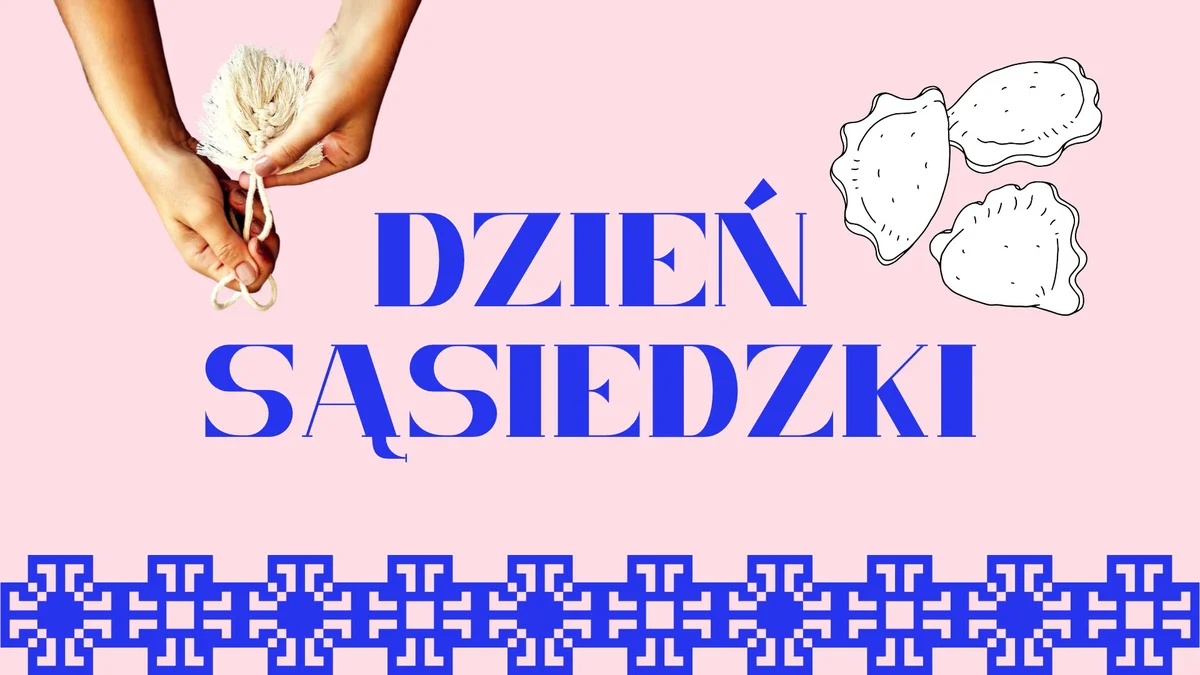 Grafika promocyjna wydarzenia Dzień Sąsiedzki w Poczytalni