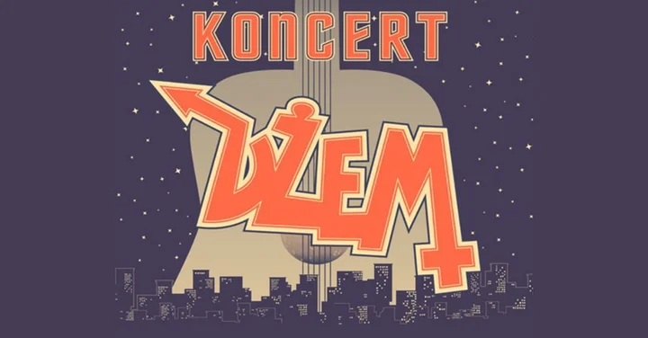 Grafika promocyjna wydarzenia Dżem w Legionowie — koncert zespołu z Sebastianem Riedlem