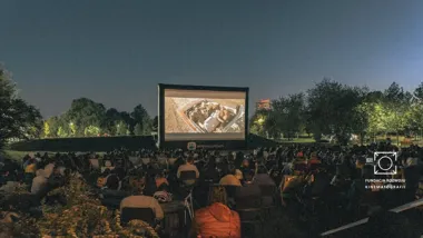 Grafika promocyjna wydarzenia Filmowe Legionowo: kino plenerowe wraca do miasta