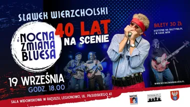 Nocna Zmiana Bluesa – 40 lat na scenie w Legionowie