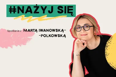 Grafika promocyjna wydarzenia Spotkanie autorskie z Martą Iwanowską-Polkowską