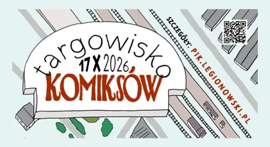 Grafika promocyjna wydarzenia Targowisko komiksów