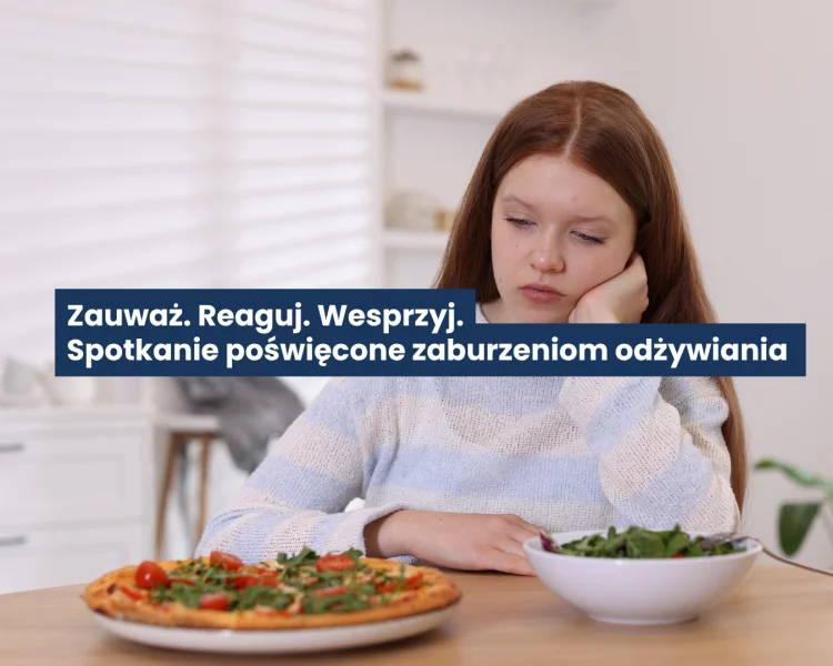 Grafika promocyjna wydarzenia Zaburzenia odżywiania u młodzieży