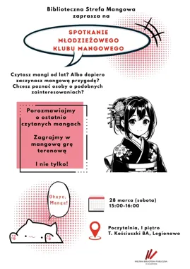 Legionowo znowu robi się mangowe - Ohayo, Manga! wraca do Poczytalni