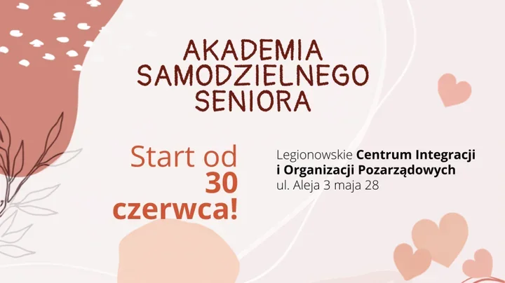 Bezpłatna akademia dla seniorów rusza w Legionowie. Są trzy strefy wsparcia
