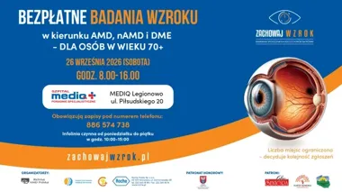 Seniorzy w Legionowie zbadają wzrok za darmo. Zapisy już trwają