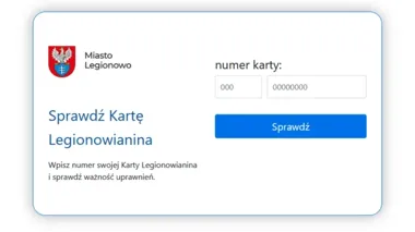 Karta Legionowianina działa dwa lata i daje tańsze bilety w Legionowie