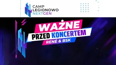 Koncert René & BSK w Arenie Legionowo. Bez tych rzeczy nie wejdziesz