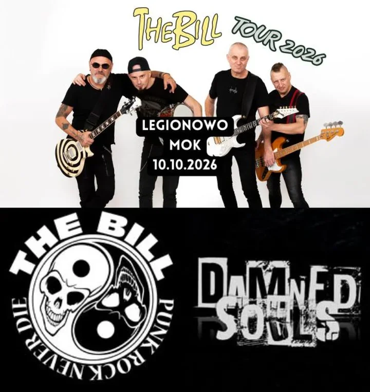 Rockowa podróż przez cztery dekady - The Bill zagra w Legionowie