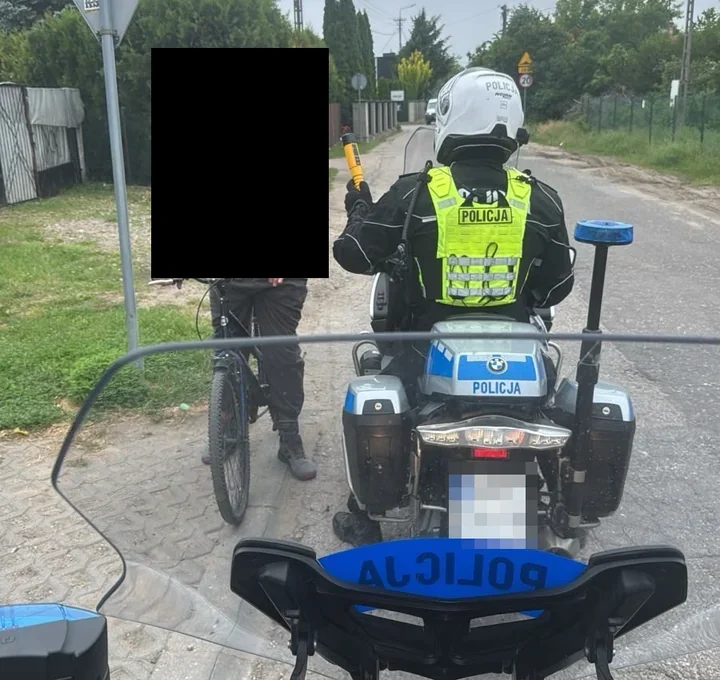 Sześciu rowerzystów po alkoholu wpadło jednego dnia na drogach powiatu