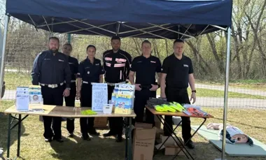 Policyjne miasteczko na pumptracku - dzieci dostały lekcję, która zostaje