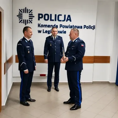 W Legionowie zmiana na szczycie policji - nowy zastępca już oficjalnie