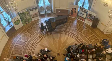 Młodzi pianiści zagrali w Pałacu w Jabłonnie. W programie trudna sonata