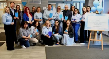 Niebieskie serca w starostwie przypomniały, że autyzm to nie choroba