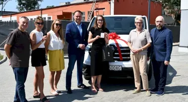 Nowy samochód dla warsztatu gastronomicznego PCIS. Kosztował 123 tys. zł
