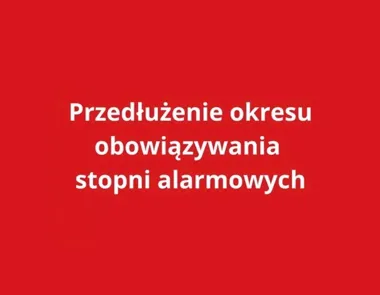 Drugi stopień BRAVO w całej Polsce. Na kolei będzie obowiązywał CHARLIE