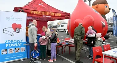 W Jabłonnie oddano 10,8 litra krwi, a kolejna zbiórka już czeka w Wieliszewie