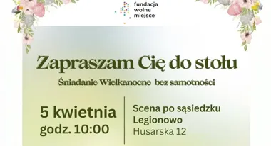 Śniadanie Wielkanocne bez samotności – wspólny stół dla tych, którzy szukają towarzystwa