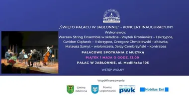 W Pałacu w Jabłonnie majówka łączy koncerty, historię i rodzinne atrakcje