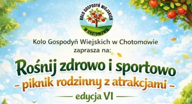 Rodzinny piknik w Chotomowie wraca z ruchem, zdrowiem i wiankami