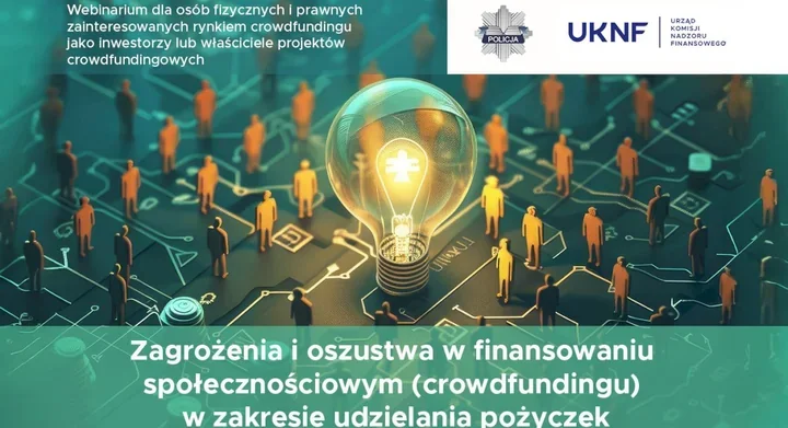 Crowdfunding pożyczek pod lupą. Webinarium ostrzeże przed oszustwami